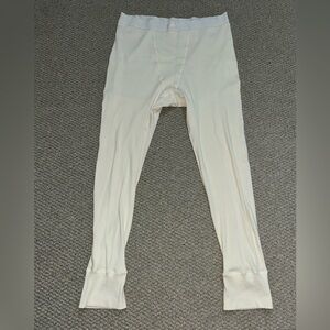 Skims thermal ribbed cotton blend leggings